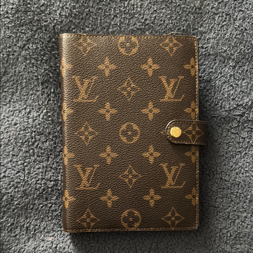 Louis Vuitton Monogram address book